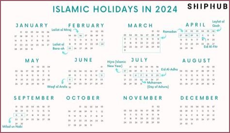 Islamic Holidays 2024: A Comprehensive Guide